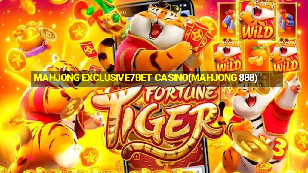 MAHJONG EXCLUSIVE7BET CASINO(MAHJONG 888)