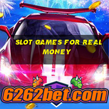 slot games for real money