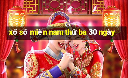 xổ số miền nam thứ ba 30 ngày