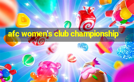 afc women's club championship