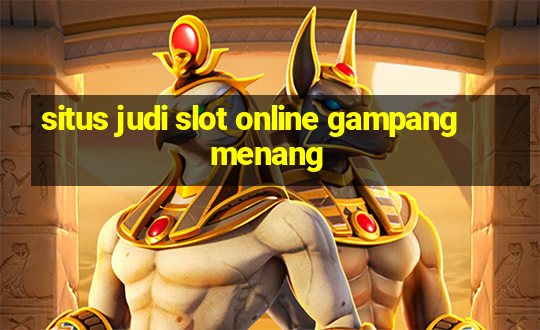 situs judi slot online gampang menang