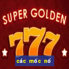 các mốc nổ hũ thần tài