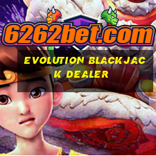 evolution blackjack dealer