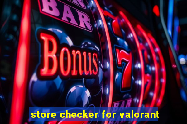 store checker for valorant