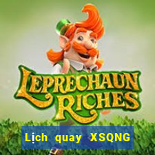 Lịch quay XSQNG thứ Ba