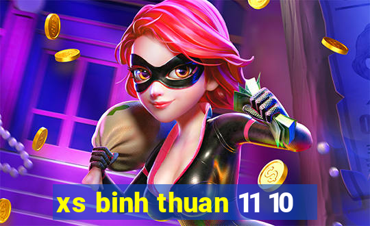 xs binh thuan 11 10