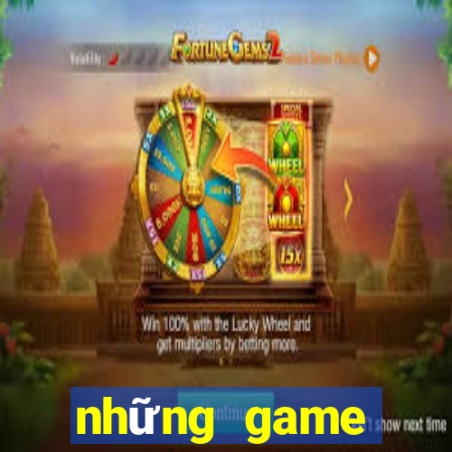 những game người que