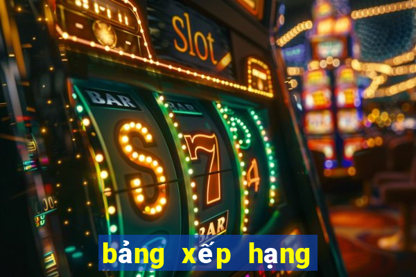 bảng xếp hạng cầu lông