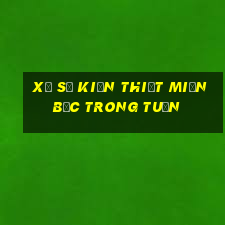 xổ số kiến thiết miền bắc trong tuần