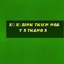 xổ số bình thuận ngày 5 tháng 5