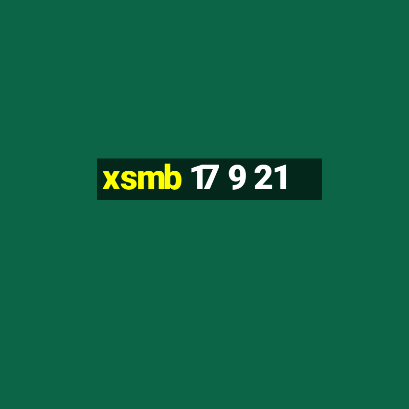 xsmb 17 9 21