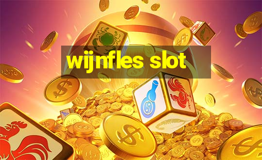 wijnfles slot