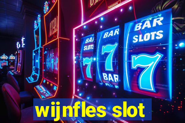 wijnfles slot