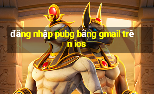 đăng nhập pubg bằng gmail trên ios