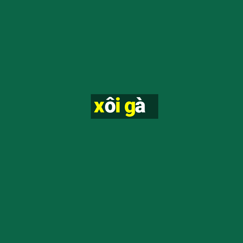 xôi gà