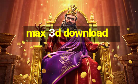 max 3d download