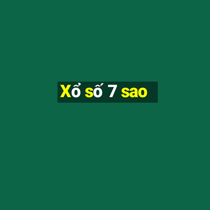 Xổ số 7 sao