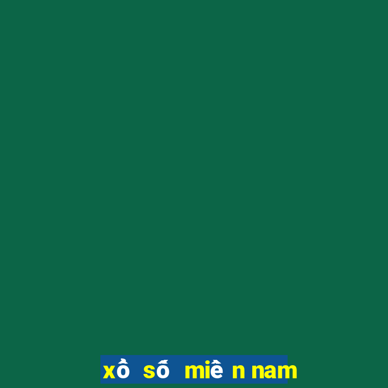 xổ số miền nam