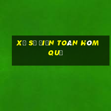 xổ số điện toán hôm quả