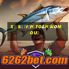 xổ số điện toán hôm quả