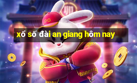 xổ số đài an giang hôm nay