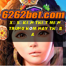 xổ số kiến thiết miền trung hôm nay thứ ba