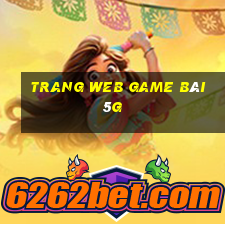 Trang web game bài 5g