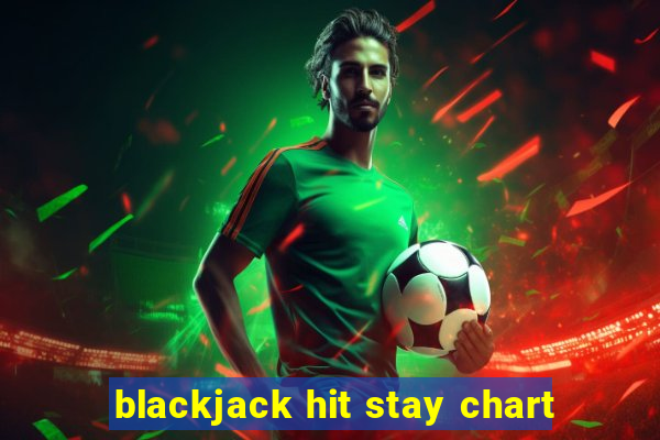 blackjack hit stay chart