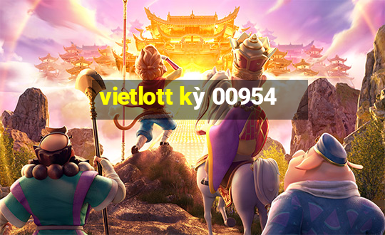 vietlott kỳ 00954