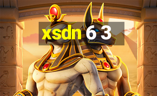 xsdn 6 3