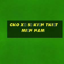 cho xổ số kiến thiết miền nam