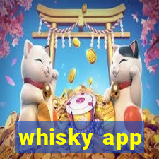 whisky app