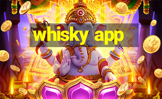 whisky app