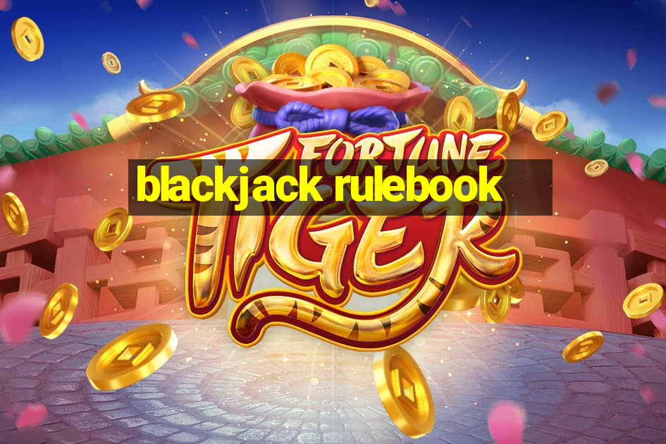 blackjack rulebook