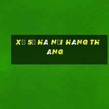 xổ số hà nội hàng tháng