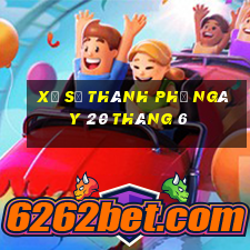 xổ số thành phố ngày 20 tháng 6