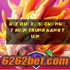 kết quả xổ số chủ nhật miền trung hàng tuần