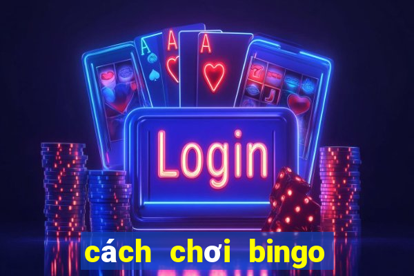 cách chơi bingo trên giấy