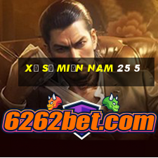 xổ số miền nam 25 5