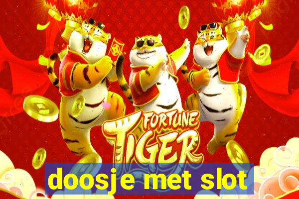 doosje met slot