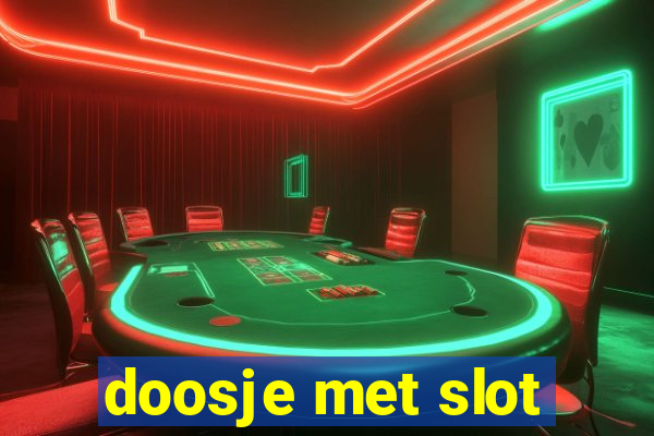 doosje met slot