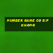 number game có bịp không