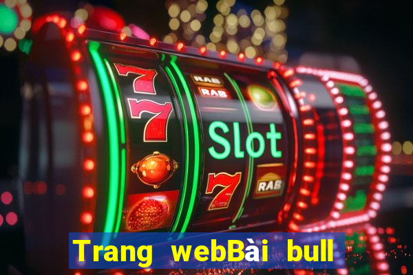 Trang webBài bull bull ngưu