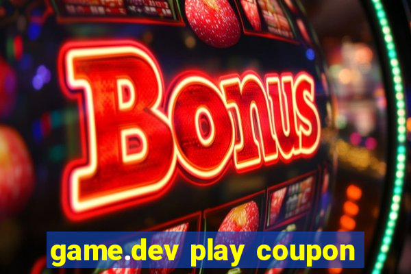 game.dev play coupon