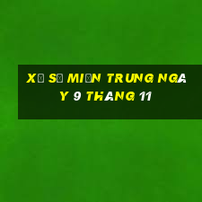 xổ số miền trung ngày 9 tháng 11