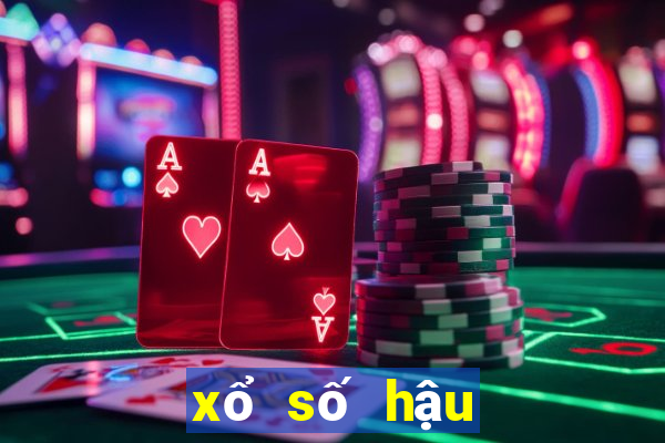 xổ số hậu giang xổ thử