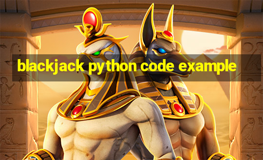 blackjack python code example