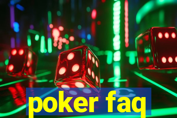 poker faq