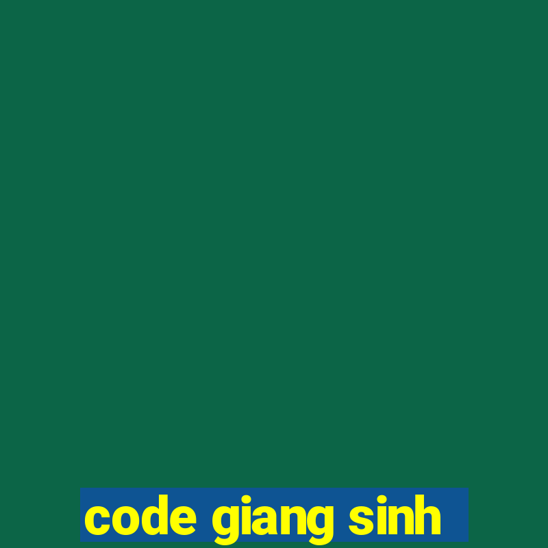 code giang sinh