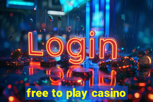 free to play casino